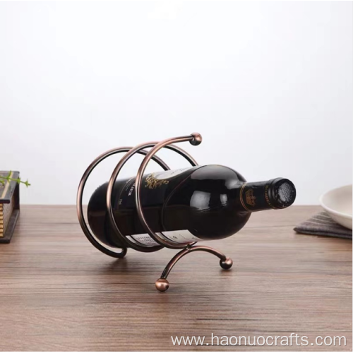 The snail smooth IRON wine rack